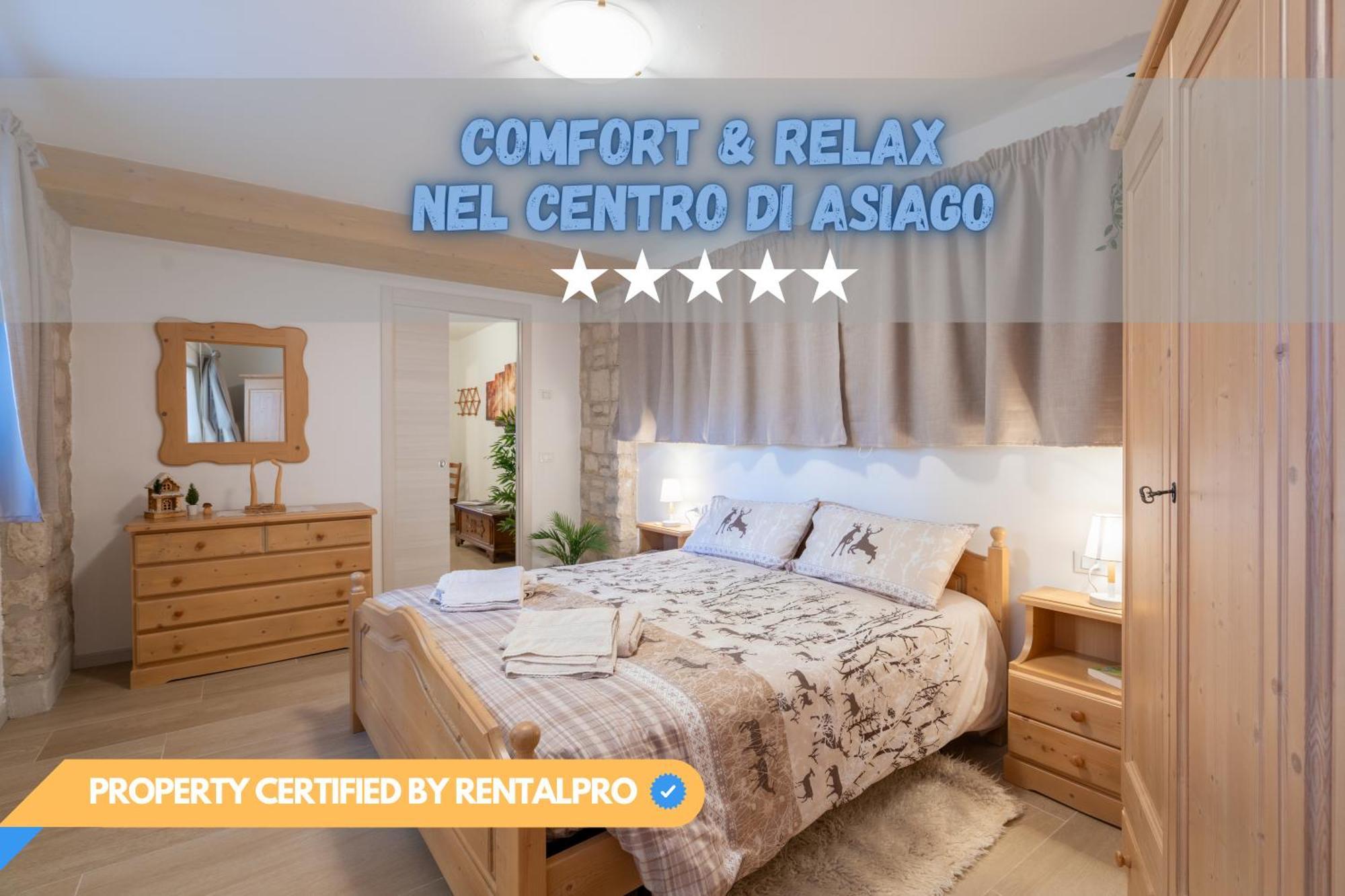 Asiago Centro - Comodissimo Appartamento Al Piano Terra Exterior foto